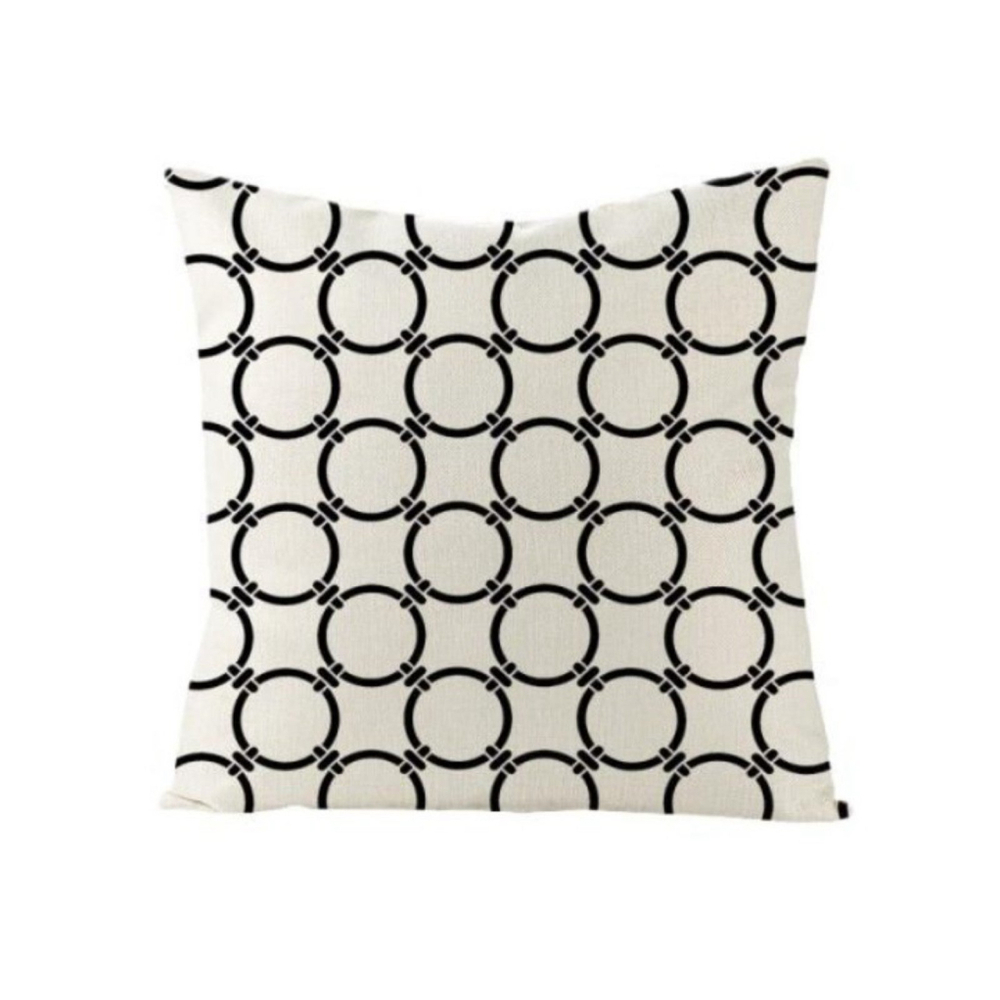 Abstract Bohemian Pattern Pillow Cover